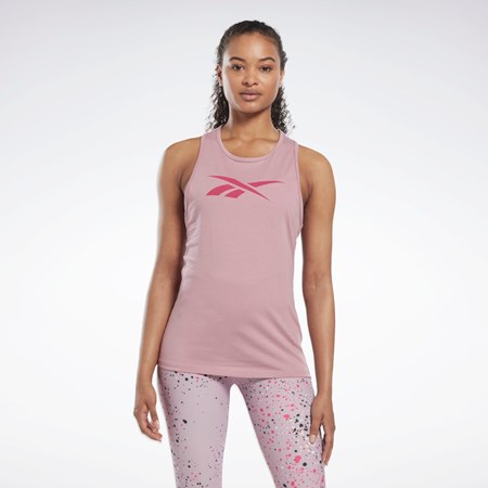 Reebok Koulutus Essentials Graafinen Tank Top Infused Lilac | PRIFXT-908
