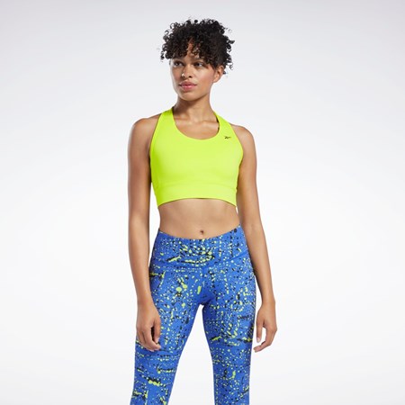 Reebok Koulutus Essentials High-Impact Bra Keltainen | BIHQZF-694