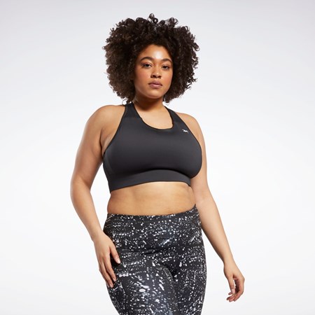 Reebok Koulutus Essentials Sports Bra (Plus Size) Mustat | BXIGLU-629