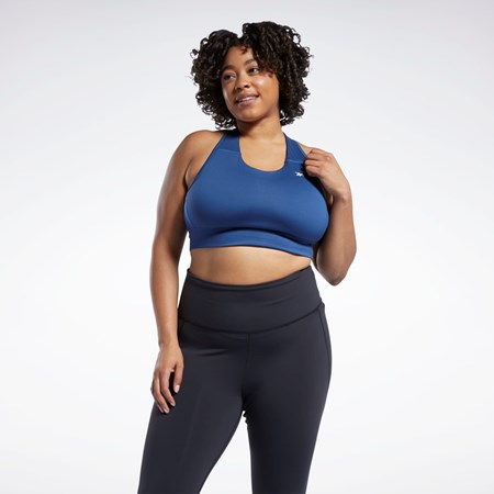 Reebok Koulutus Essentials Sports Bra (Plus Size) Sininen | JELDVS-732