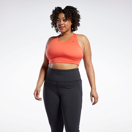 Reebok Koulutus Essentials Sports Bra (Plus Size) Punainen | QKUBRO-435