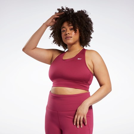 Reebok Koulutus Essentials Sports Bra (Plus Size) Punch Berry | YURMQP-856