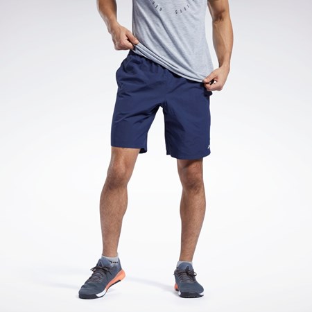 Reebok Koulutus Essentials Utility Shorts Laivastonsininen | VEJDBY-283