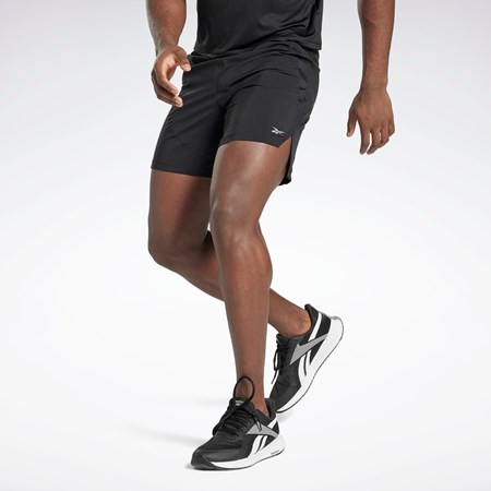 Reebok Koulutus Shorts Mustat | QMKHUJ-648