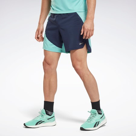 Reebok Koulutus Shorts Semi Classic Teal | YHGPVT-571