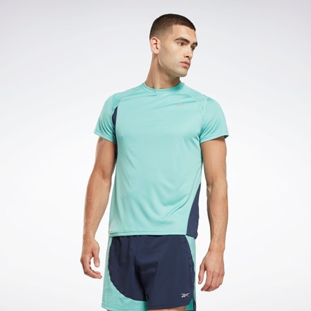 Reebok Koulutus Speedwick T-Shirt Semi Classic Teal | RYNZSB-987
