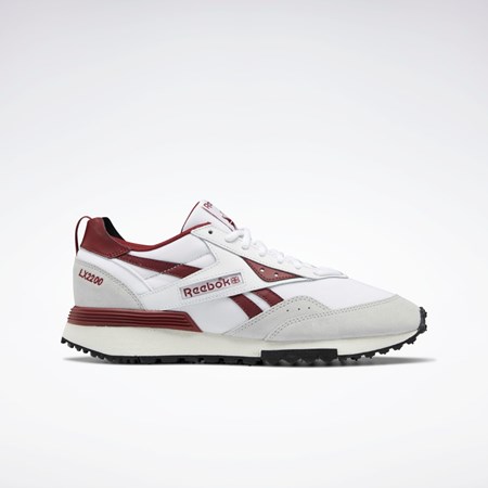 Reebok LX2200 Shoes Valkoinen Viininpunainen Harmaat | QWVMJB-075