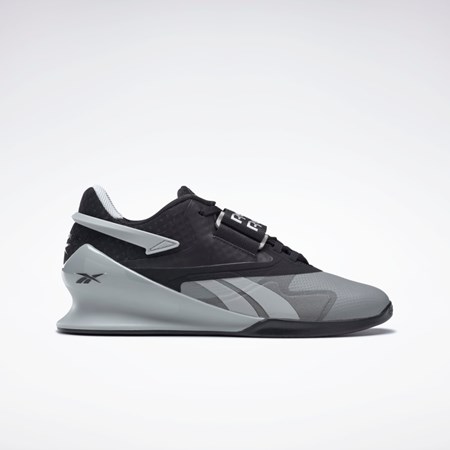 Reebok Legacy Lifter II Weightlifting Shoes Mustat Harmaat | CGNJFR-652