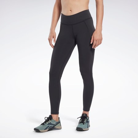 Reebok Les Mills® Lux Vector Graafinen Leggings Mustat | AYQDTW-923