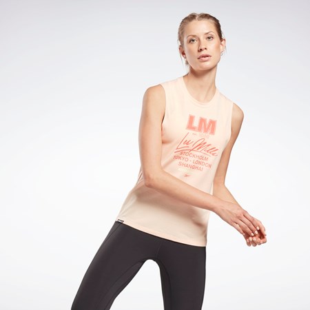 Reebok Les Mills® Muscle Tank Top Oranssi | DAPNCR-974