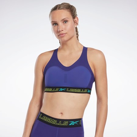 Reebok Les Mills® Reebok PureMove+ Bra Violetit | GNDSMJ-350