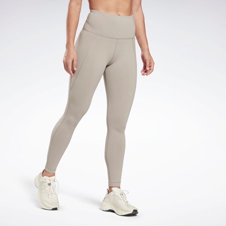 Reebok Lux High-Waisted Tights Harmaat | WZFKDE-034