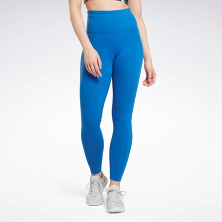Reebok Lux High-Waisted Tights Sininen | QWXMOK-705