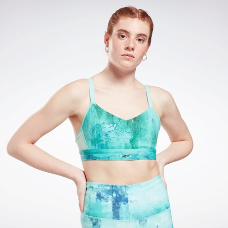 Reebok Lux Strappy Sports Bra Minttu | ZGUWOH-826