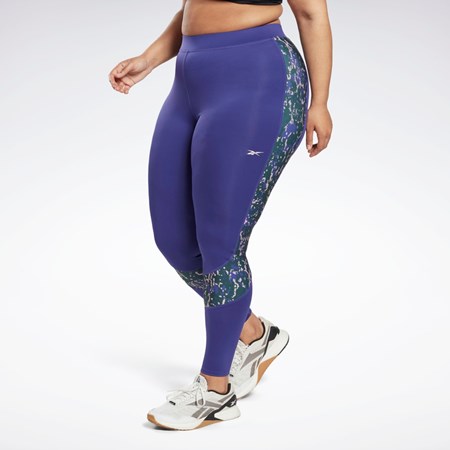 Reebok Modern Safari Leggings (Plus Size) Violetit | HLZITY-725