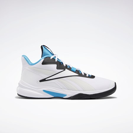 Reebok More Buckets Basketball Shoes Valkoinen Mustat Sininen | HRLPTQ-316