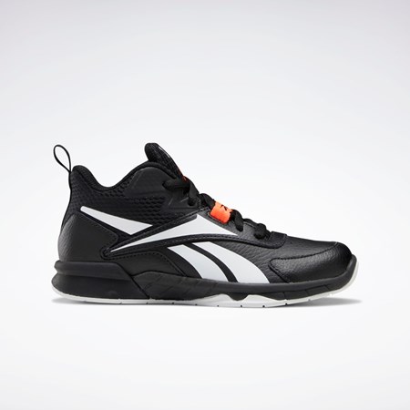 Reebok More Buckets Shoes - Preschool Mustat Valkoinen Oranssi | MFZTKG-086