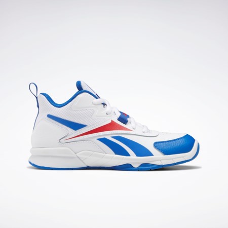 Reebok More Buckets Shoes - Preschool Valkoinen Sininen Punainen | RGFXYK-708