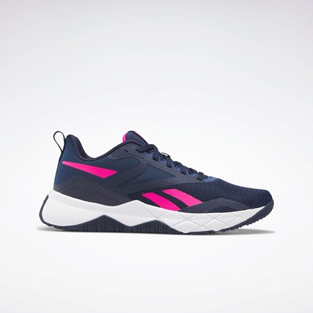 Reebok NFX Koulutus Shoes Laivastonsininen Sininen Pinkki | LRKMQZ-497