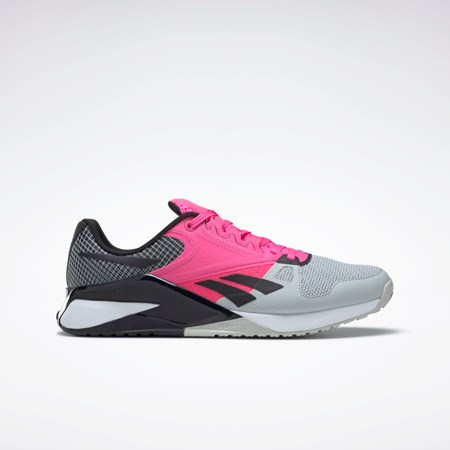 Reebok Nano 6000 Koulutus Shoes Harmaat Pinkki Mustat | DYPOES-416