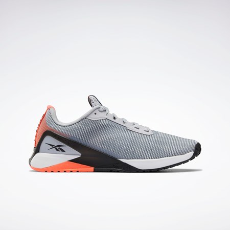 Reebok Nano X1 Grit Koulutus Shoes Harmaat Mustat Oranssi | KDBZJV-065