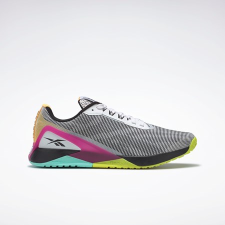 Reebok Nano X1 Grit Koulutus Shoes Valkoinen Mustat Pinkki | JRSTCV-287
