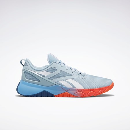 Reebok Nanoflex Parafit TR Shoes Harmaat Valkoinen Sininen | DCRVAK-953