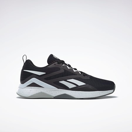 Reebok Nanoflex TR 2.0 Koulutus Shoes Mustat Valkoinen Harmaat | YIPEWK-274