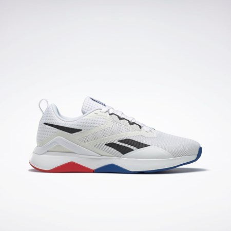 Reebok Nanoflex TR 2.0 Koulutus Shoes Valkoinen Harmaat Mustat | AVFJIN-629