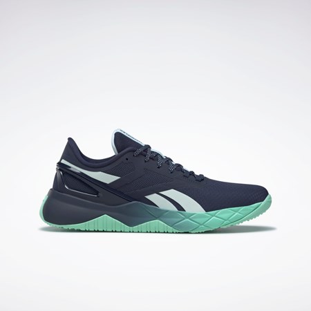 Reebok Nanoflex TR Koulutus Shoes Laivastonsininen Minttu | OSZCYU-264