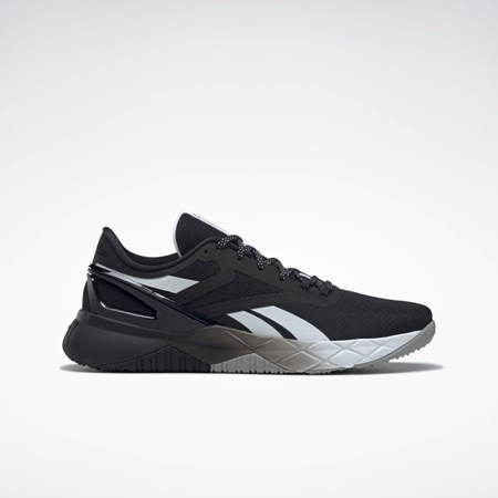 Reebok Nanoflex TR Koulutus Shoes Mustat Valkoinen Harmaat | WQPLNF-713