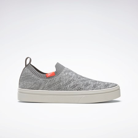 Reebok OnLux Slip-On Shoes Harmaat Harmaat Oranssi | LVBCKS-659