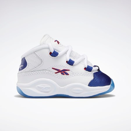 Reebok Question Mid Shoes - Toddler Valkoinen Punainen | MUYIZG-072