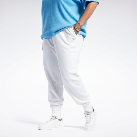 Reebok Reebok Classics French Terry Pants (Plus Size) Chalk | DAJUPR-462