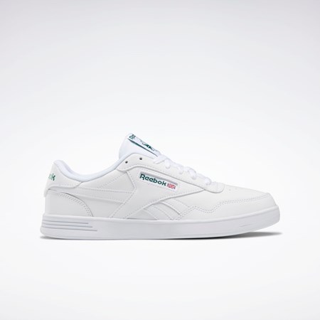 Reebok Reebok Club MEMT Leveät Shoes Valkoinen Valkoinen Vihreä | HJDLVT-369