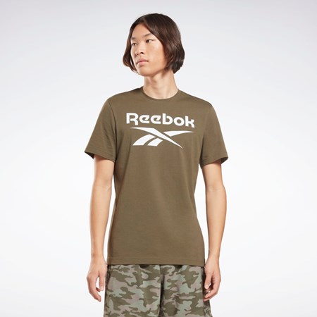 Reebok Reebok Identity Big Logo T-Shirt Vihreä | KPTCUA-275