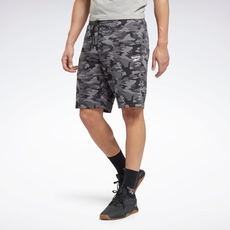 Reebok Reebok Identity Camo Shorts Mustat | VLGMSC-504