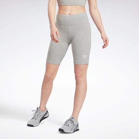Reebok Reebok Identity Fitted Logo Shorts Harmaat | KWVUZC-970
