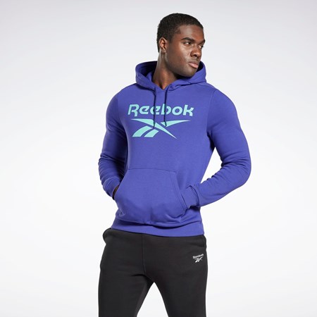 Reebok Reebok Identity Fleece Hoodie Violetit | MWECGY-651