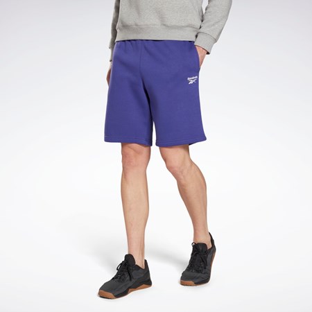 Reebok Reebok Identity Fleece Shorts Violetit | EQFKPV-301