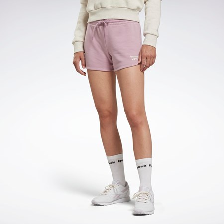 Reebok Reebok Identity French Terry Shorts Infused Lilac | WITRZY-523