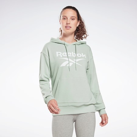 Reebok Reebok Identity Logo French Terry Hoodie Vaalean | LVPQSA-780