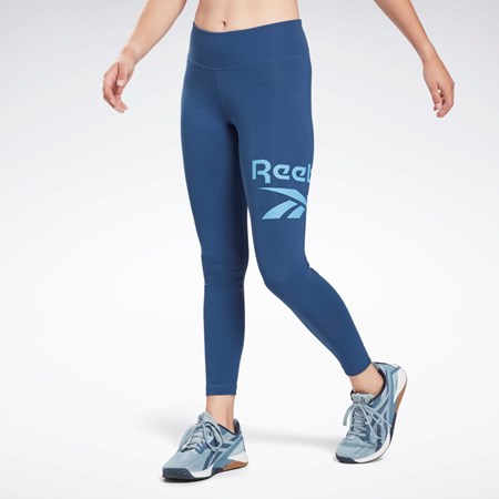 Reebok Reebok Identity Logo Leggings Sininen | NULEIH-154