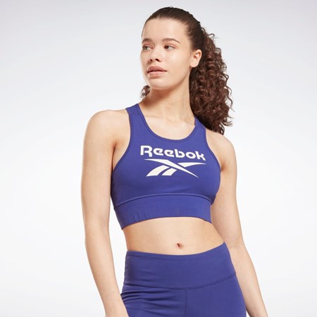 Reebok Reebok Identity Sports Bra Violetit | AQZPNK-406