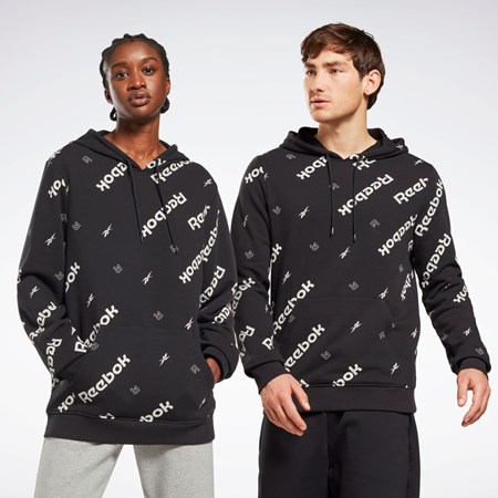 Reebok Reebok Identity Sweatshirt Mustat | JSMGXK-507