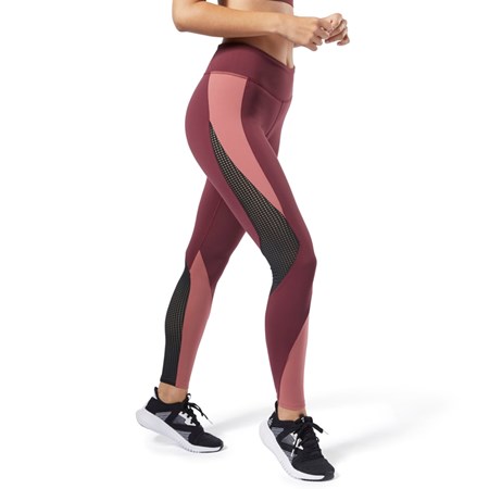 Reebok Reebok Lux 2 Leggings Viininpunainen Pinkki | TJYASL-084