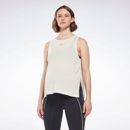 Reebok Reebok Maternity Tank Top Valkoinen | LNTGSI-052