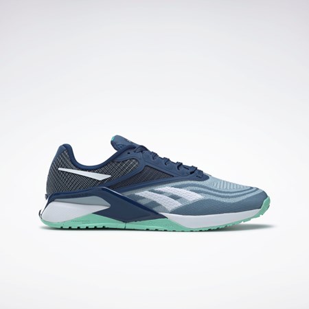 Reebok Reebok Nano X2 Koulutus Shoes Harmaat Sininen Minttu | IQNXJK-850