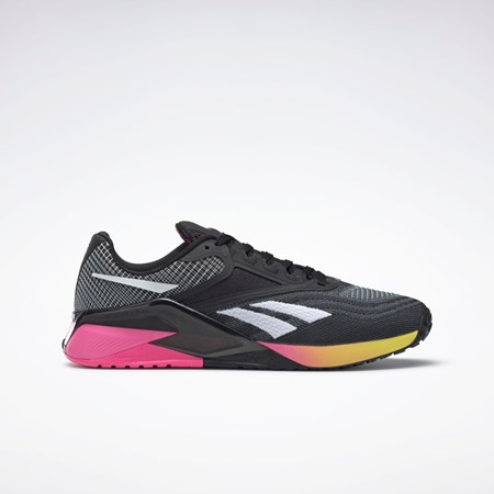 Reebok Reebok Nano X2 Koulutus Shoes Mustat Pinkki Keltainen | JZUFCS-620