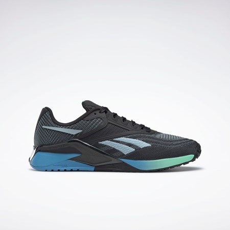Reebok Reebok Nano X2 Koulutus Shoes Mustat Sininen Minttu | VQNUTC-943